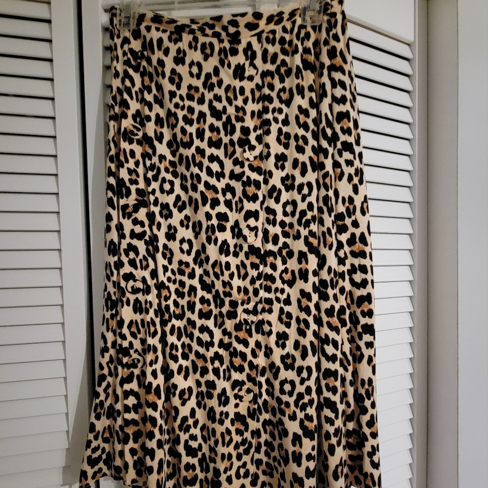 Animal Print ling skirt